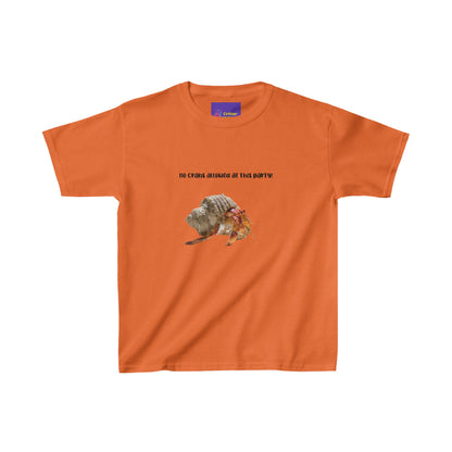 No crabs allowed at this party! Kids Heavy Cotton™ Tee